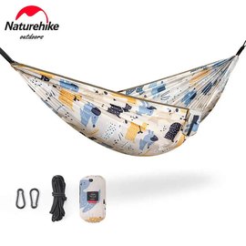 Гамак Naturehike DC-C03 240T polyester NH21DC004 Happy Cute Pet (6927595777626), Цвет: Бежевый, изображение 2