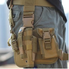 Кобура набедренная Smartex 3P Tactical ST-057 khaki (ST241), Цвет: Хаки, изображение 4