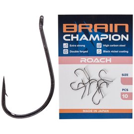 Крючок Brain Champion Roach #6 10 шт/уп (1858.54.71), Номер крючка, № : 6