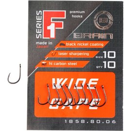 Крючок Brain F1 Wide Gape #12 10 шт/уп (1858.80.05)