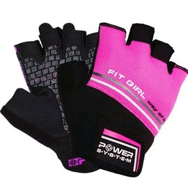 Рукавички для фітнесу Power System PS-2920 Pink S (PS_2920_S_Pink), Розмір: S, Колір: Чорний/Рожевий