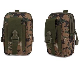 Подсумок Smartex 3P Tactical 1 ST-064 jungle digital camouflage (ST215), Цвет: Коричневый/Пиксель, изображение 3