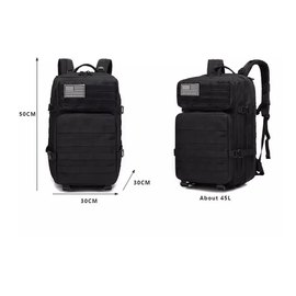 Тактический рюкзак Smartex 3P Tactical 45 ST-090 black (ST104), Цвет: Чёрный, изображение 5