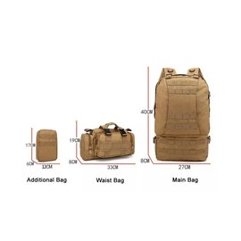 Тактический рюкзак Smartex 3P Tactical 55 ST-002 cp camouflage (ST120), Цвет: Камуфляж, изображение 4