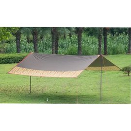 Тент 3F Ul Gear Indian tarp Square 210T polyester 5х4.5 м Indian (tent2), изображение 2