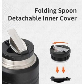 Термос Naturehike Stew beaker 0.75 л NH20SJ041 black (6927595767481), изображение 4