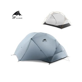 Палатка 3F Ul Gear Floating cloud 1 15D nylon 4 season grey (6970919900347), Цвет: Серый, изображение 2