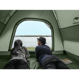 Палатка Naturehike Automatic IV 210T polyester NH21ZP008 Forest Green (6927595777909), Цвет: Зелёный, изображение 3