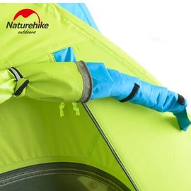 Палатка Naturehike P-Series II 210T 65D polyester Graphic NH18Z022-P dark green (6975641887782), изображение 2