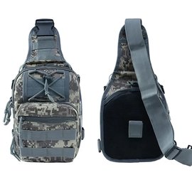 Тактическая сумка через плечо Smartex 3P Tactical 10 ST-050 acu camouflage (ST218), Цвет: Голубой/Пиксель, изображение 3