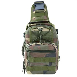 Тактическая сумка через плечо Smartex 3P Tactical 10 ST-050 jungle camouflage (ST219), Цвет: Камуфляж