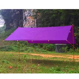 Тент 3F Ul Gear 40D silicone 3х3 м Purple (tent1), изображение 2