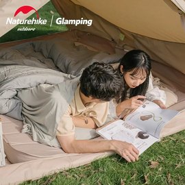 Вкладыш для спального мешка Naturehike NH15S012-D Cotton Standart milk green (6927595796795), Цвет : Зелёный, изображение 2