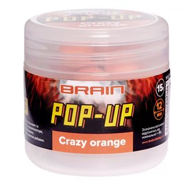 Бойли Brain Pop-Up F1 Crazy Orange апельсин 12mm 15g (1858.02.64)