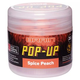 Бойли Brain Pop-Up F1 Spice Peach персик/спеції 12mm 15g (1858.04.88)