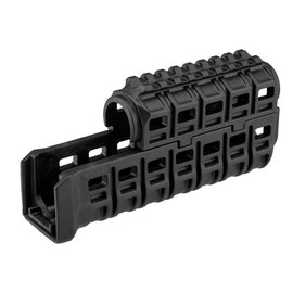 Цевье DLG Tactical для АК-47/74 c планкой Picatinny + слоты M-LOK черное (DLG-136), Цвет : Чёрный, изображение 3