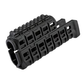 Цевье DLG Tactical для АК-47/74 c планкой Picatinny + слоты M-LOK черное (DLG-136), Цвет : Чёрный