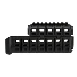 Цевье DLG Tactical для АК-47/74 c планкой Picatinny + слоты M-LOK черное (DLG-136), Цвет : Чёрный, изображение 5