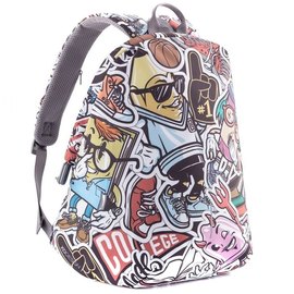 Рюкзак XD Design Bobby Soft Графити (P705.868), Цвет: Розовый