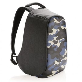 Рюкзак XD Design Bobby Compact Camouflage Антивор Синий (P705.655), Цвет: Синий/Милитари