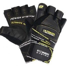 Перчатки для фитнеса Power System Ultimate Motivation PS-2810 Black Yellow Line XL (PS_2810_XL_Black/Yellow), Размер: XL, Цвет: Чёрный/Жёлтый