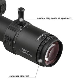 Прицел Discovery Optics ED-PRS 5-25X56 SFIR подсветка (180204), изображение 4