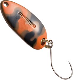Блесна Shimano Cardiff Roll Swimmer Camo Edition 4.5g #23T Brown Orange Camo (5VTRC45R23), Цвет: Оранжевый/Коричневый, Вес : 4.5 г