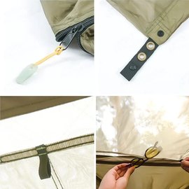 Гамак Naturehike NH22DC004 с москитной сеткой темно-зеленый (6927595703137), изображение 3