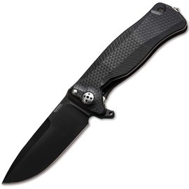 Карманный нож Lionsteel SR11 Aluminum Black Blade black (SR11A BB), Покрытие клинка: Black, Цвет : Чёрный