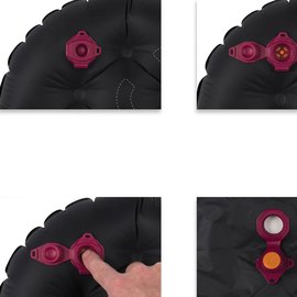 Коврик надувной Sea to Summit Ether Light XT Extreme Mat, Regular, Black / Orange (STS AMELXTEXMR), изображение 4