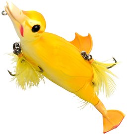 Воблер Savage Gear 3D Suicide Duck 150F 150mm 70.0g #02 Yellow (53734), Цвет : Yellow
