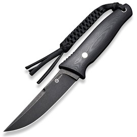 Нож туристический Civivi Tamashii черный C19046-3, Покрытие клинка: Black Stonewashed, Цвет : Чёрный