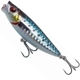 Воблер Savage Gear 3D Minnow Pop Walker F 66mm 8.0g Sardine PHP (64081), Цвет : Sardine PHP