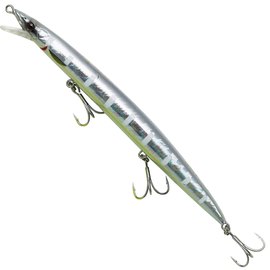 Воблер Savage Gear Sandeel Jerk Minnow S 175mm 29.0g Zebra Glow (64021), Цвет : Zebra Glow
