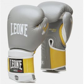 Боксерские перчатки Leone Tecnico Grey 12 ун. (2479_500102), Вес: 12 унций