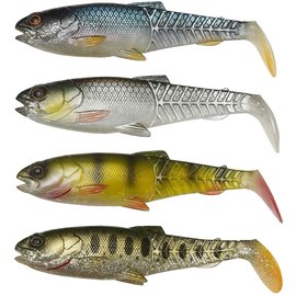 Силикон Savage Gear Craft Cannibal Paddletail Clear Water 85mm 7.0g Mix (4 шт/уп) 71829