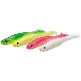 Силикон Savage Gear Slender Scoop Shad 110mm 7.0g Dark Water Mix (4 шт/уп) 76752, Цвет : Dark Water Mix, изображение 2
