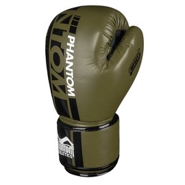 Боксерские перчатки Phantom APEX Army Green 16 унций (PHBG2400-16), Вес: 16 унций, Цвет: Зелёный, изображение 2