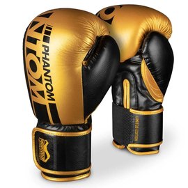 Боксерские перчатки Phantom APEX Elastic Gold 16 унций (PHBG2215-16), Вес: 16 унций, Цвет: Золотой