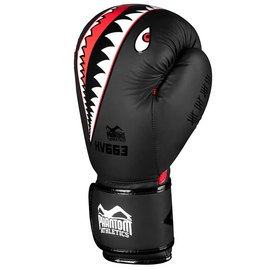 Боксерские перчатки Phantom Fight Squad Schwarz Black 12 унций (PHBG2216-12), Вес: 12 унций, изображение 2