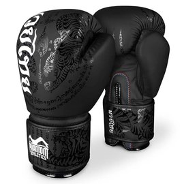 Боксерские перчатки Phantom Muay Thai Black 14 унций (PHBG2329-14), Вес: 14 унций