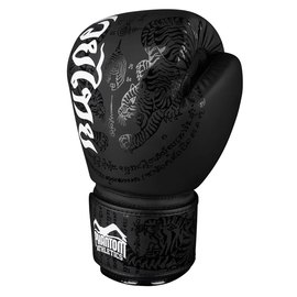Боксерские перчатки Phantom Muay Thai Black 14 унций (PHBG2329-14), Вес: 14 унций, изображение 2