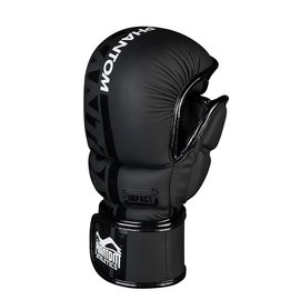Перчатки для ММА Phantom APEX Sparring Black L/XL (PHMMAG2021-LXL), Размер: L/XL, Цвет: Чёрный, изображение 2