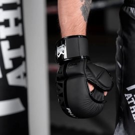 Перчатки для ММА Phantom APEX Sparring Black L/XL (PHMMAG2021-LXL), Размер: L/XL, Цвет: Чёрный, изображение 5
