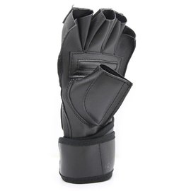 Перчатки с открытыми пальцами Sportko черные XL Перч ПД4, Размер: XL, Цвет: Чёрный, изображение 2
