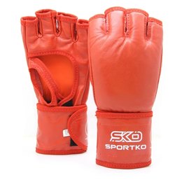 Перчатки Sportko таеквон-до красные M Перч ПК6, Размер: M, Цвет: Красный