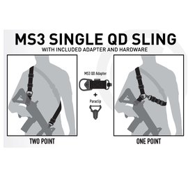 Ремень оружейный Magpul MS3 Single QD GEN 2 (MAG515-BLK), изображение 6