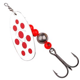 Блесна Savage Gear Caviar Spinner #4 14g 04-Fluo Orange/Silver (40970), Цвет: Orange Silver/Chartreuse
