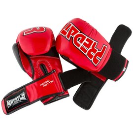Боксерські рукавички PowerPlay 3017 Червоні карбон 8 ун (PP_3017_8oz_Red), Вага: 8 унцій, зображення 2