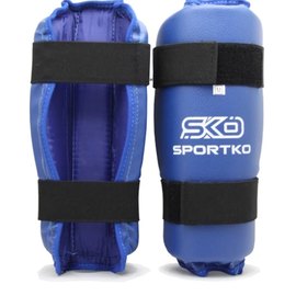 Защита голени Sportko XL синий 332, Размер: XL, Цвет: Синий, изображение 3